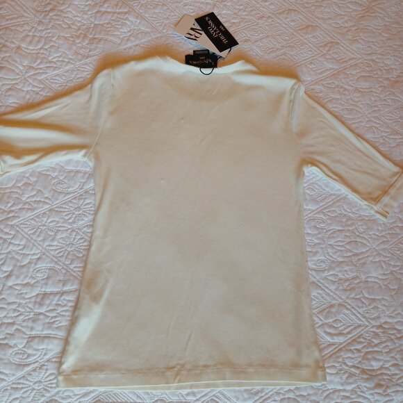 ZARA Washed T-Shirt Limited Edition Classic Cotton Top - Picture 6 of 6
